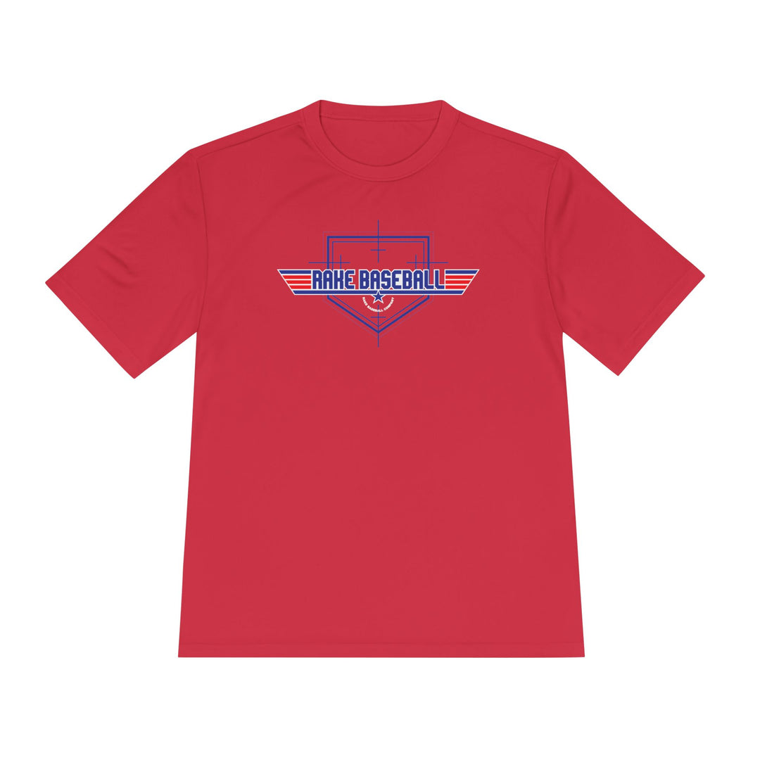 Rake Need For Speed Tee Dry Fit Tee - Rake Baseball Company - RAKE BASEBALL | BASEBALL T-SHIRT | BASEBALL CLOTHING | GOOD VIBES ONLY