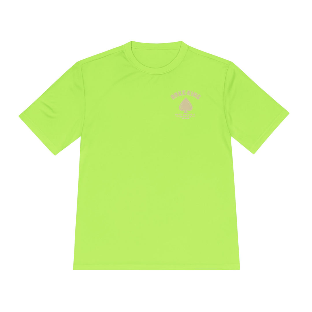 Rake King Dry Fit Tee - Rake Baseball Company - RAKE BASEBALL | BASEBALL T-SHIRT | BASEBALL CLOTHING | GOOD VIBES ONLY