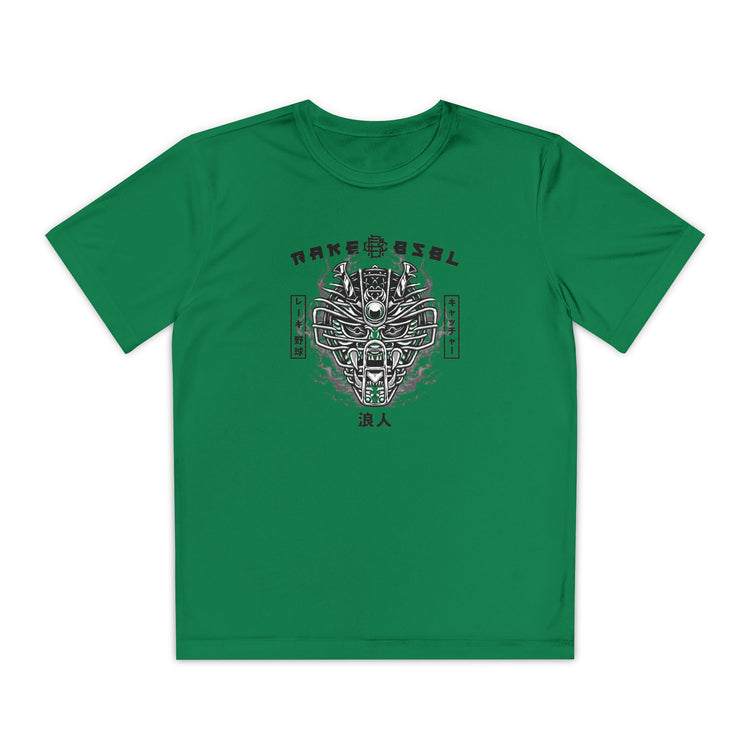 Kids Ronin Catchers Dry Fit Tee - Rake Baseball Company - RAKE BASEBALL | BASEBALL T-SHIRT | BASEBALL CLOTHING | GOOD VIBES ONLY