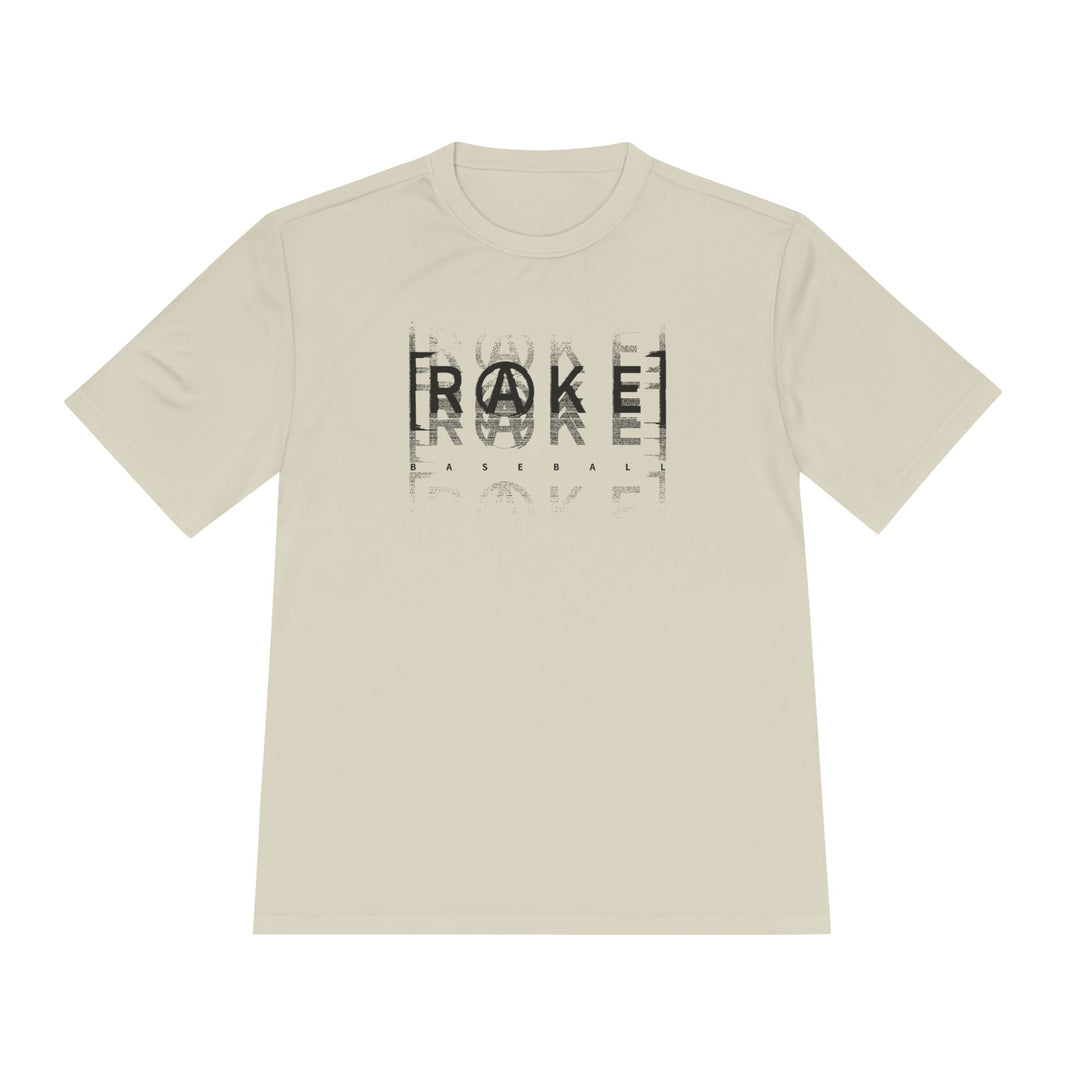 Rake A Graphic Dry Fit Tee - Rake Baseball Company - RAKE BASEBALL | BASEBALL T-SHIRT | BASEBALL CLOTHING | GOOD VIBES ONLY