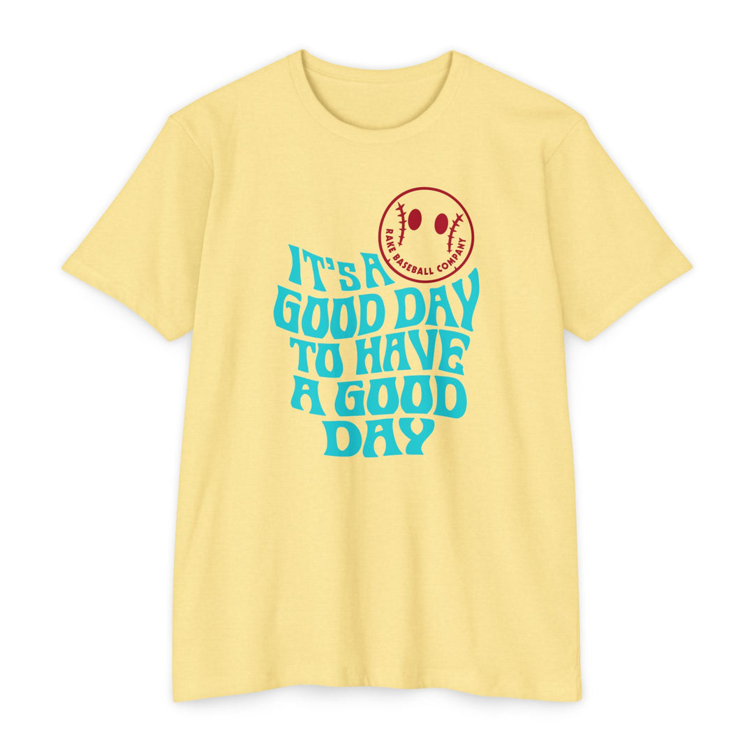 It's a Good Day Tee - Rake Baseball Company - RAKE BASEBALL | BASEBALL T-SHIRT | BASEBALL CLOTHING | GOOD VIBES ONLY