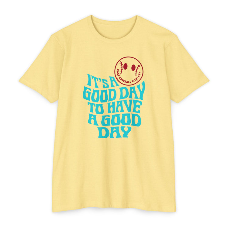 It's a Good Day Tee - Rake Baseball Company - RAKE BASEBALL | BASEBALL T-SHIRT | BASEBALL CLOTHING | GOOD VIBES ONLY