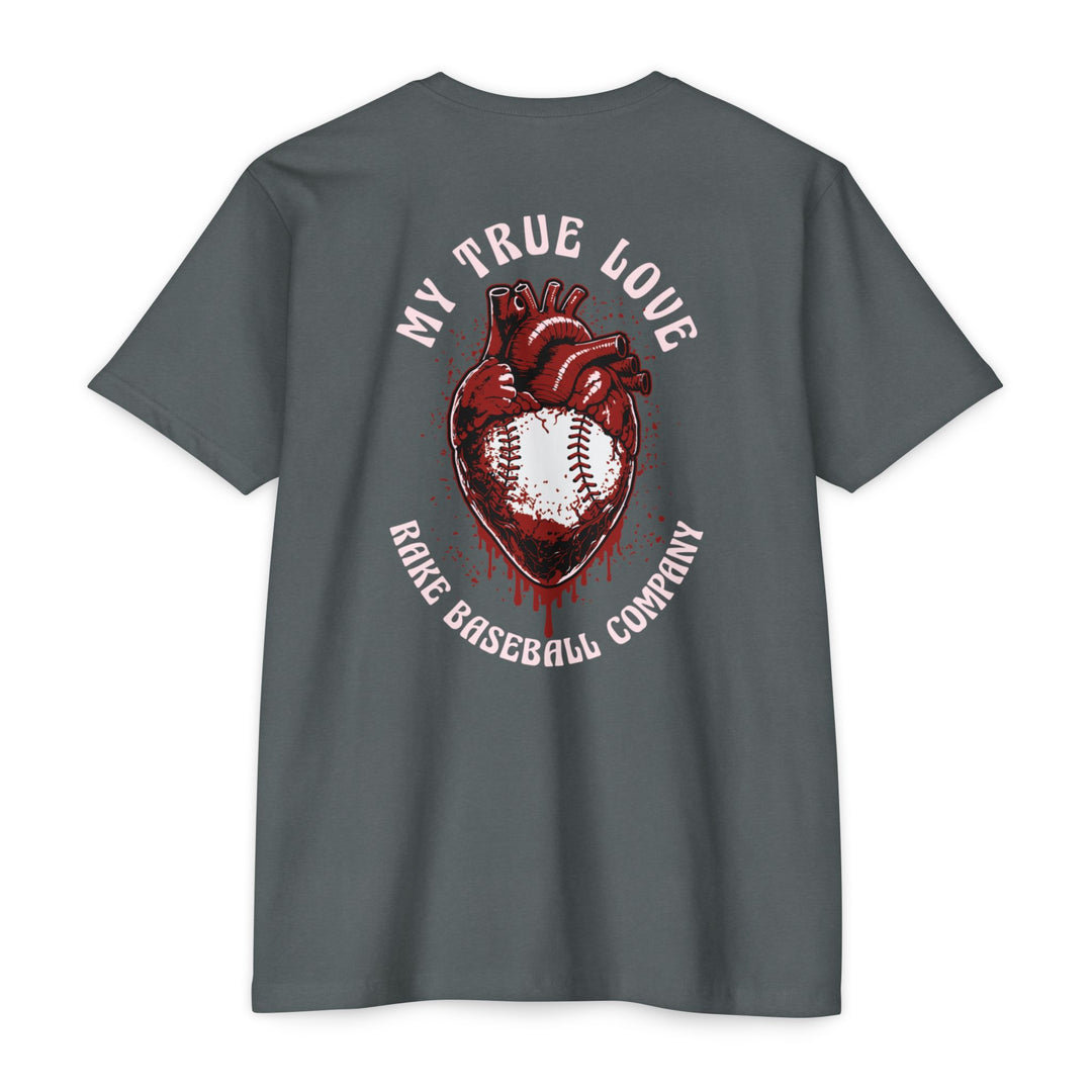 My True Love Baseball Tee - Rake Baseball Company - RAKE BASEBALL | BASEBALL T-SHIRT | BASEBALL CLOTHING | GOOD VIBES ONLY