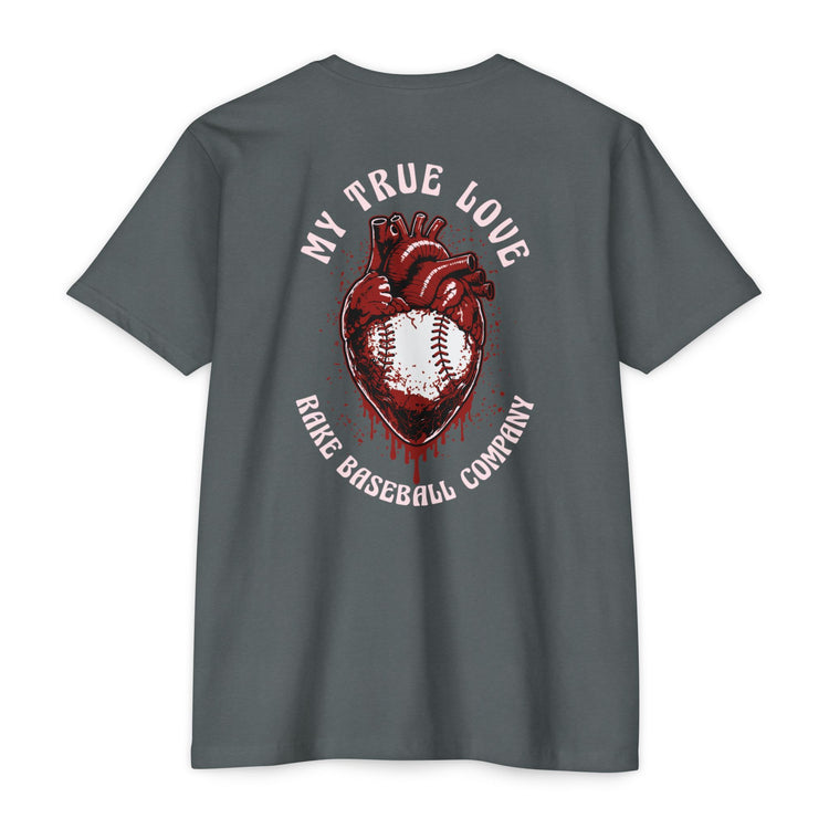 My True Love Baseball Tee - Rake Baseball Company - RAKE BASEBALL | BASEBALL T-SHIRT | BASEBALL CLOTHING | GOOD VIBES ONLY