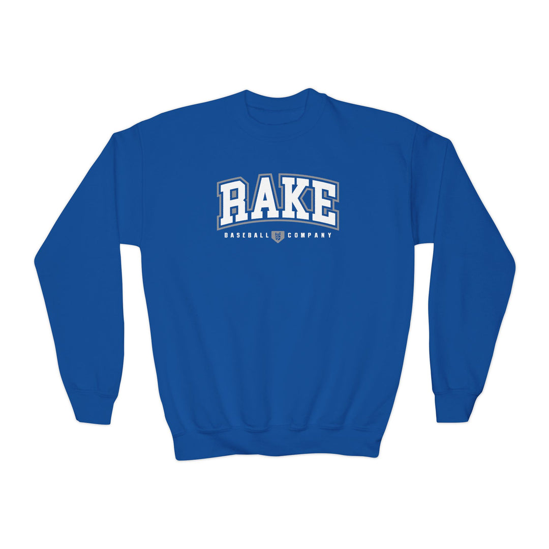 Kids Rake Collegiate Crewneck Sweatshirt