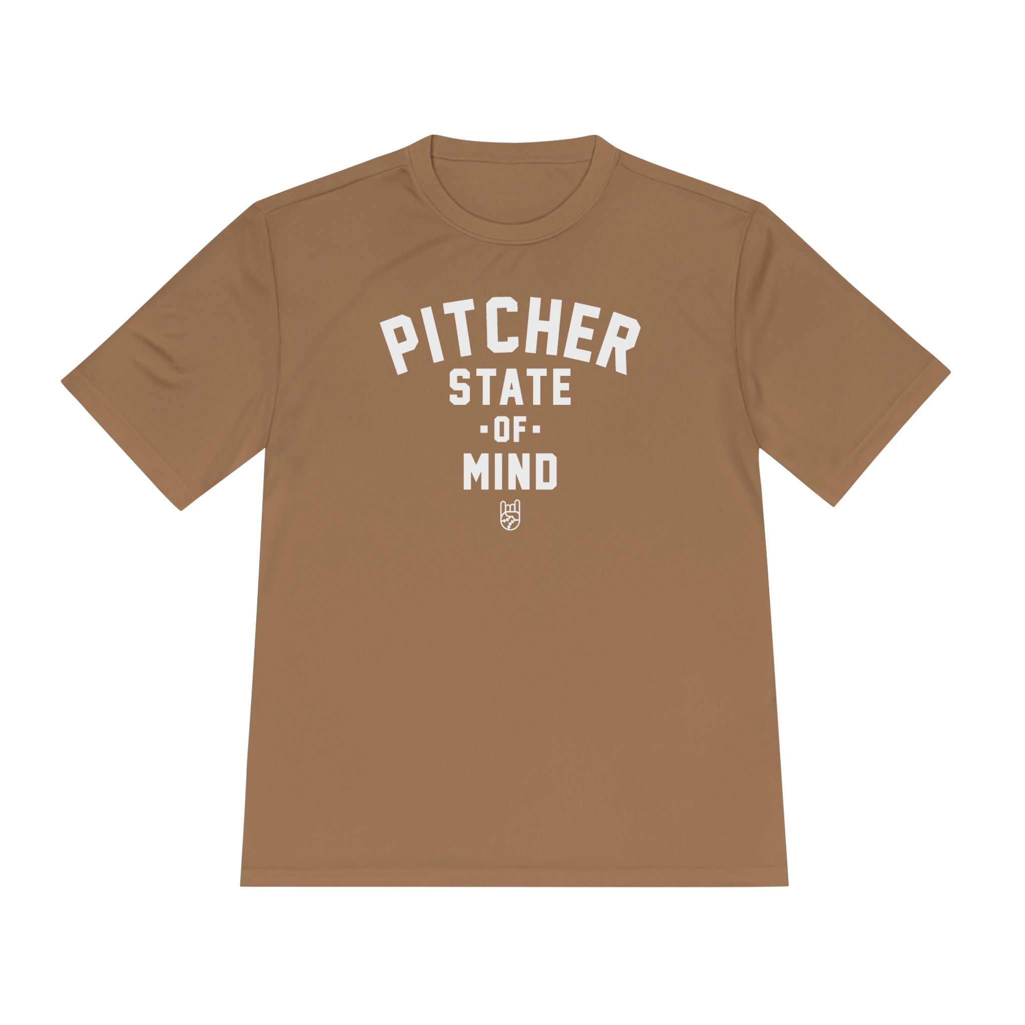 Pitcher State Of Mind Dry Fit Tee - Rake Baseball Company - RAKE BASEBALL | BASEBALL T-SHIRT | BASEBALL CLOTHING | GOOD VIBES ONLY