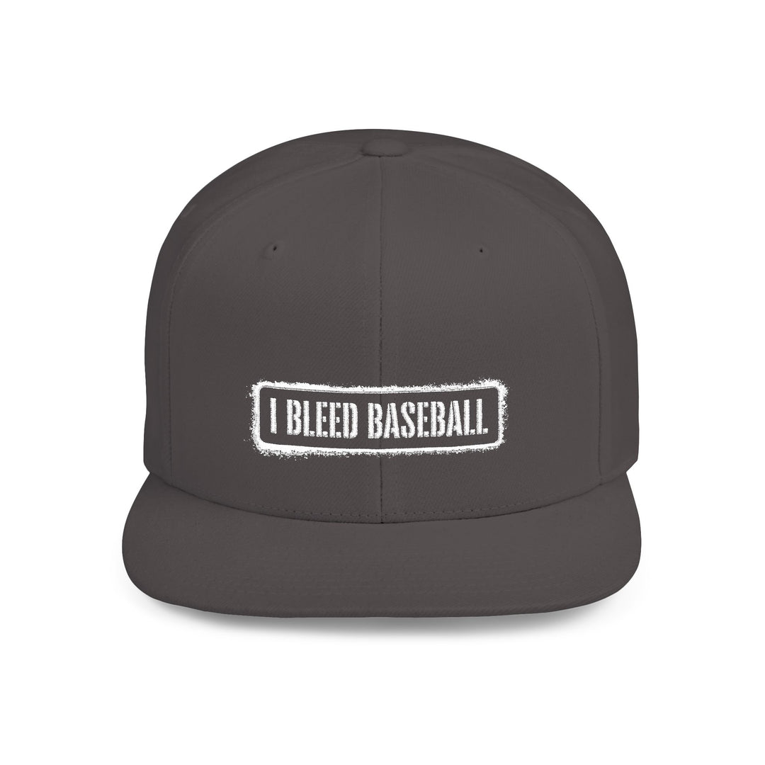 I Bleed Baseball Snapback Hat