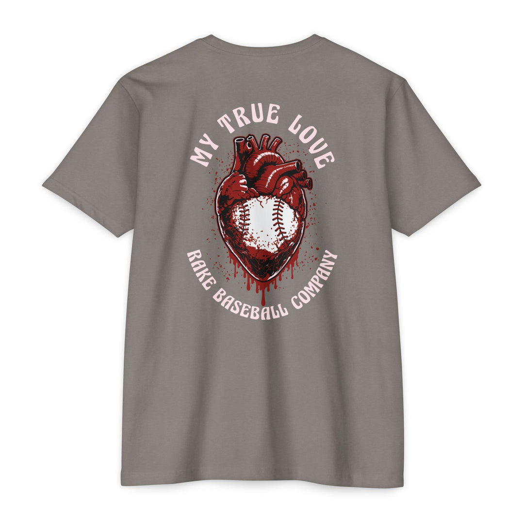 My True Love Baseball Tee - Rake Baseball Company - RAKE BASEBALL | BASEBALL T-SHIRT | BASEBALL CLOTHING | GOOD VIBES ONLY