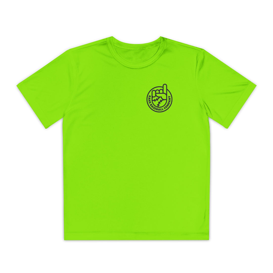 Kids One Day or Day One Dry Fit Tee - Rake Baseball Company - RAKE BASEBALL | BASEBALL T-SHIRT | BASEBALL CLOTHING | GOOD VIBES ONLY