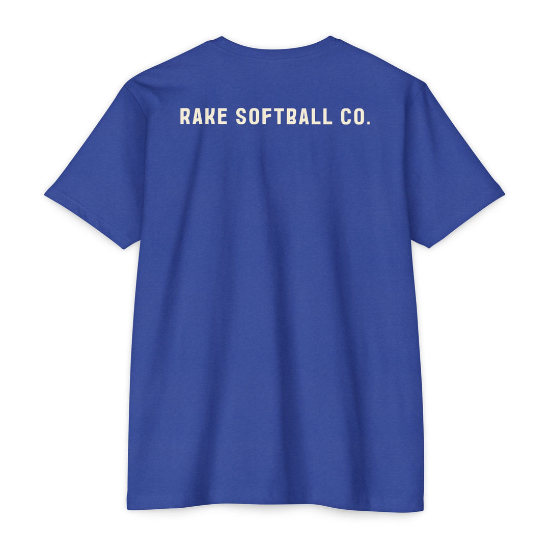 Built to Rake Softball Tee - Rake Baseball Company - RAKE BASEBALL | BASEBALL T-SHIRT | BASEBALL CLOTHING | GOOD VIBES ONLY