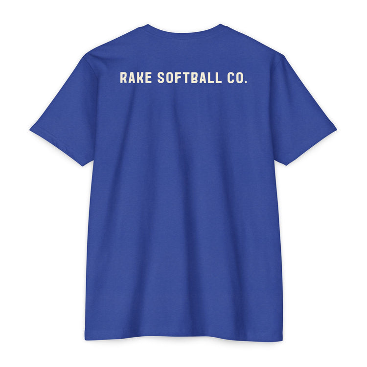 Built to Rake Softball Tee - Rake Baseball Company - RAKE BASEBALL | BASEBALL T-SHIRT | BASEBALL CLOTHING | GOOD VIBES ONLY