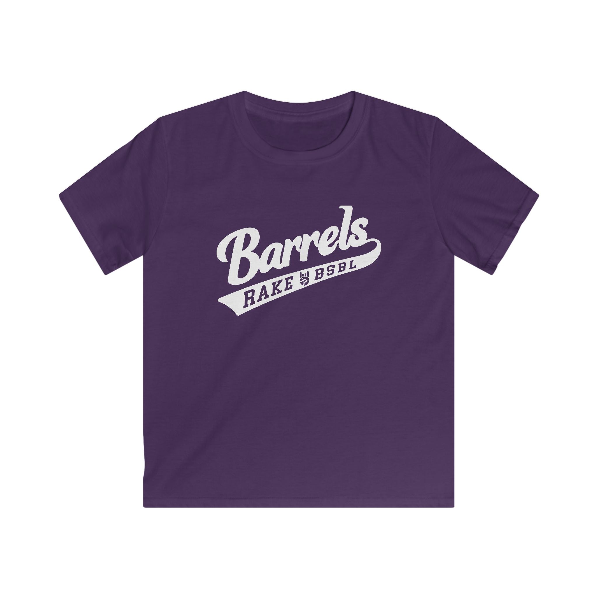 Kids Barrels Tee - Rake Baseball Company - RAKE BASEBALL | BASEBALL T-SHIRT | BASEBALL CLOTHING | GOOD VIBES ONLY