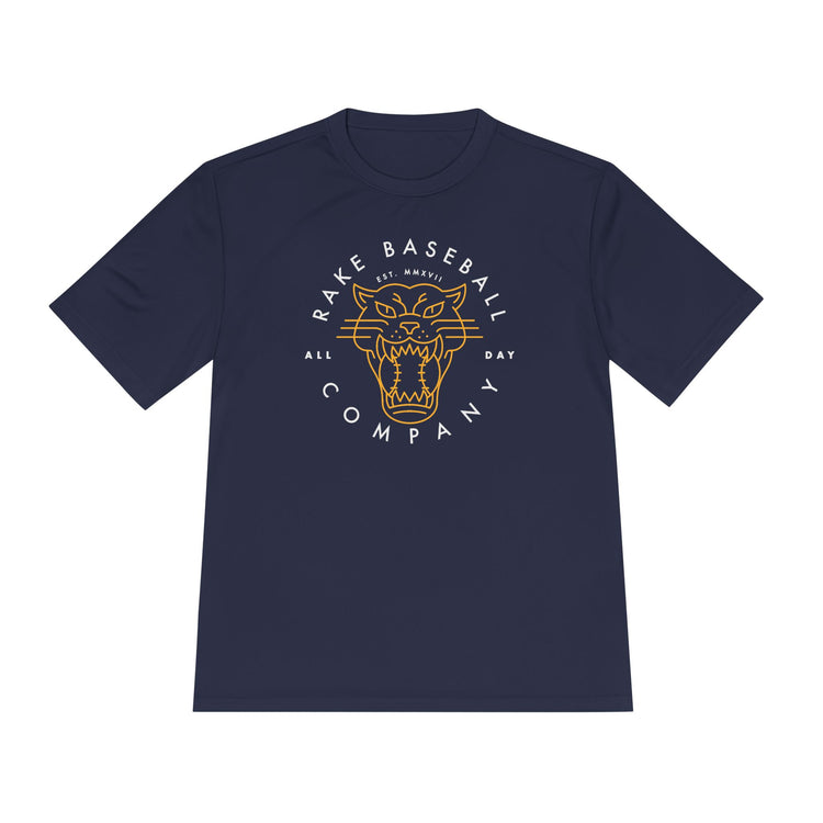 Rake Hellcat Dry Fit Tee - Rake Baseball Company - RAKE BASEBALL | BASEBALL T-SHIRT | BASEBALL CLOTHING | GOOD VIBES ONLY