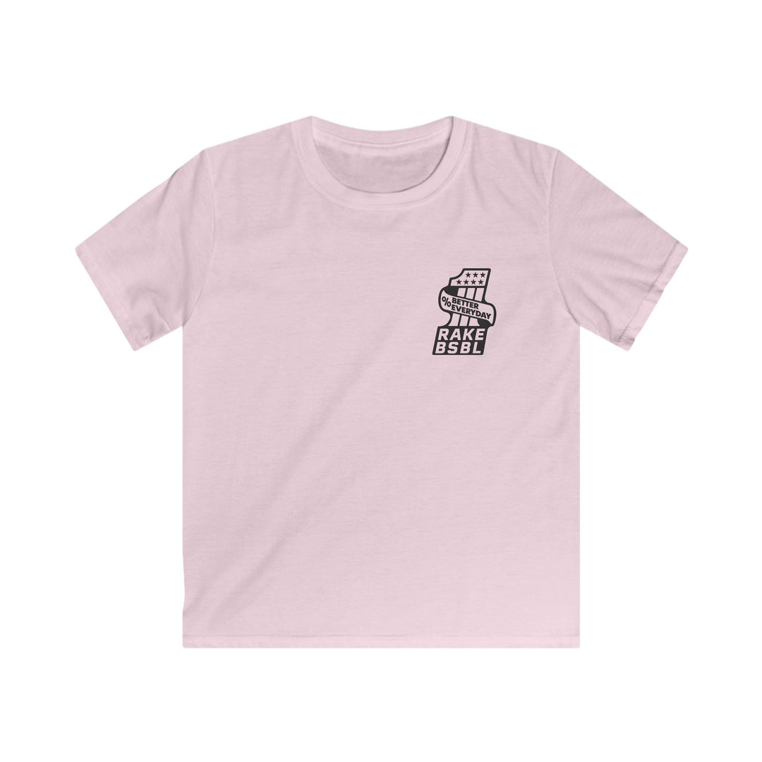 Kids Rake One Percent Better Tee