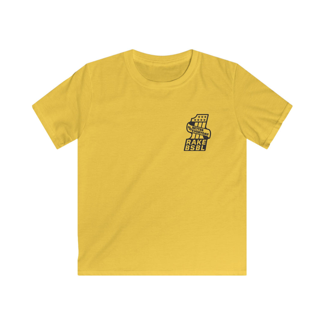 Kids Rake One Percent Better Tee