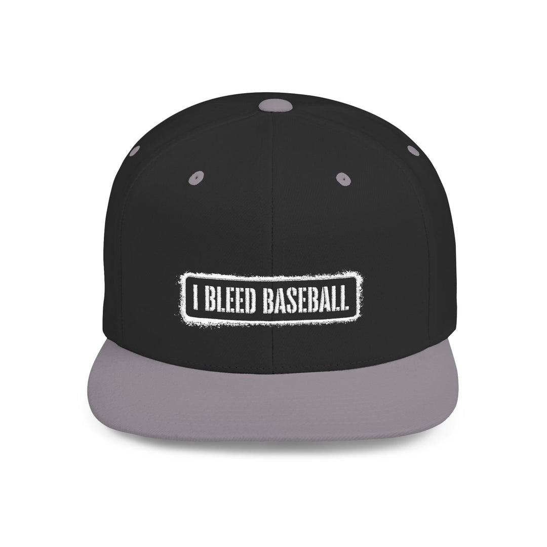 I Bleed Baseball Snapback Hat