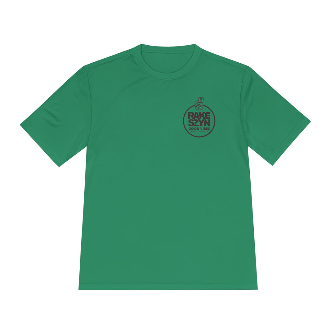 Rake SZYN Dry Fit Tee - Rake Baseball Company - RAKE BASEBALL | BASEBALL T-SHIRT | BASEBALL CLOTHING | GOOD VIBES ONLY