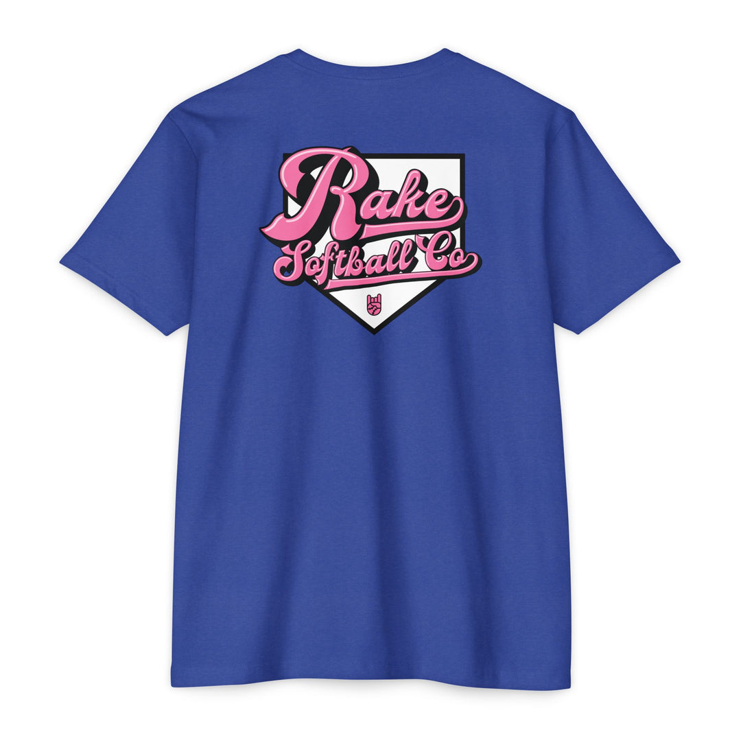 Rake Softball Co. Tee - Rake Baseball Company - RAKE BASEBALL | BASEBALL T-SHIRT | BASEBALL CLOTHING | GOOD VIBES ONLY