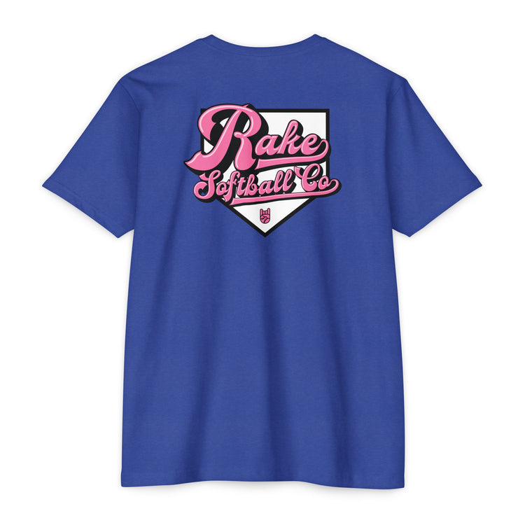 Rake Softball Co. Tee - Rake Baseball Company - RAKE BASEBALL | BASEBALL T-SHIRT | BASEBALL CLOTHING | GOOD VIBES ONLY