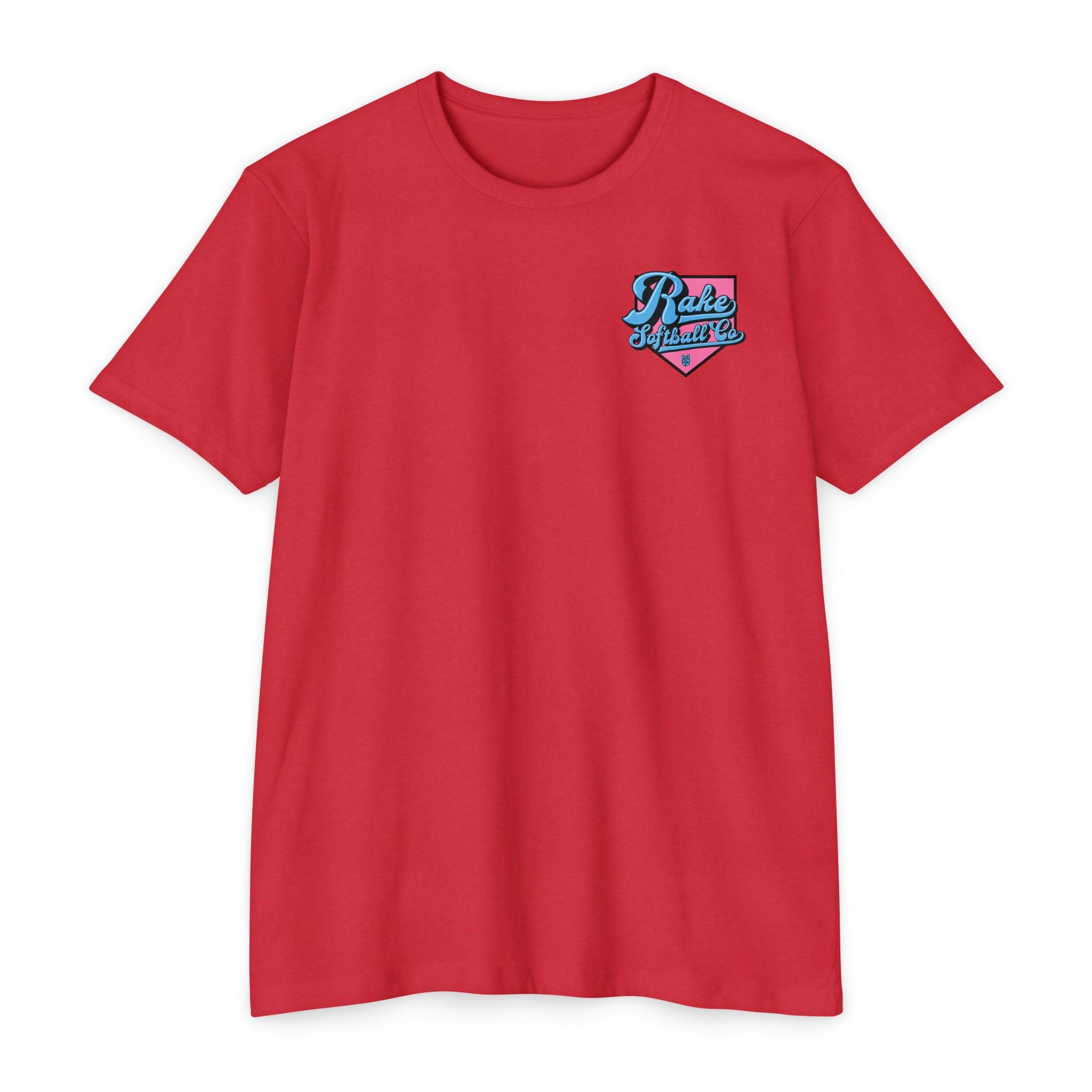 Rake Softball Co. Tee - Rake Baseball Company - RAKE BASEBALL | BASEBALL T-SHIRT | BASEBALL CLOTHING | GOOD VIBES ONLY