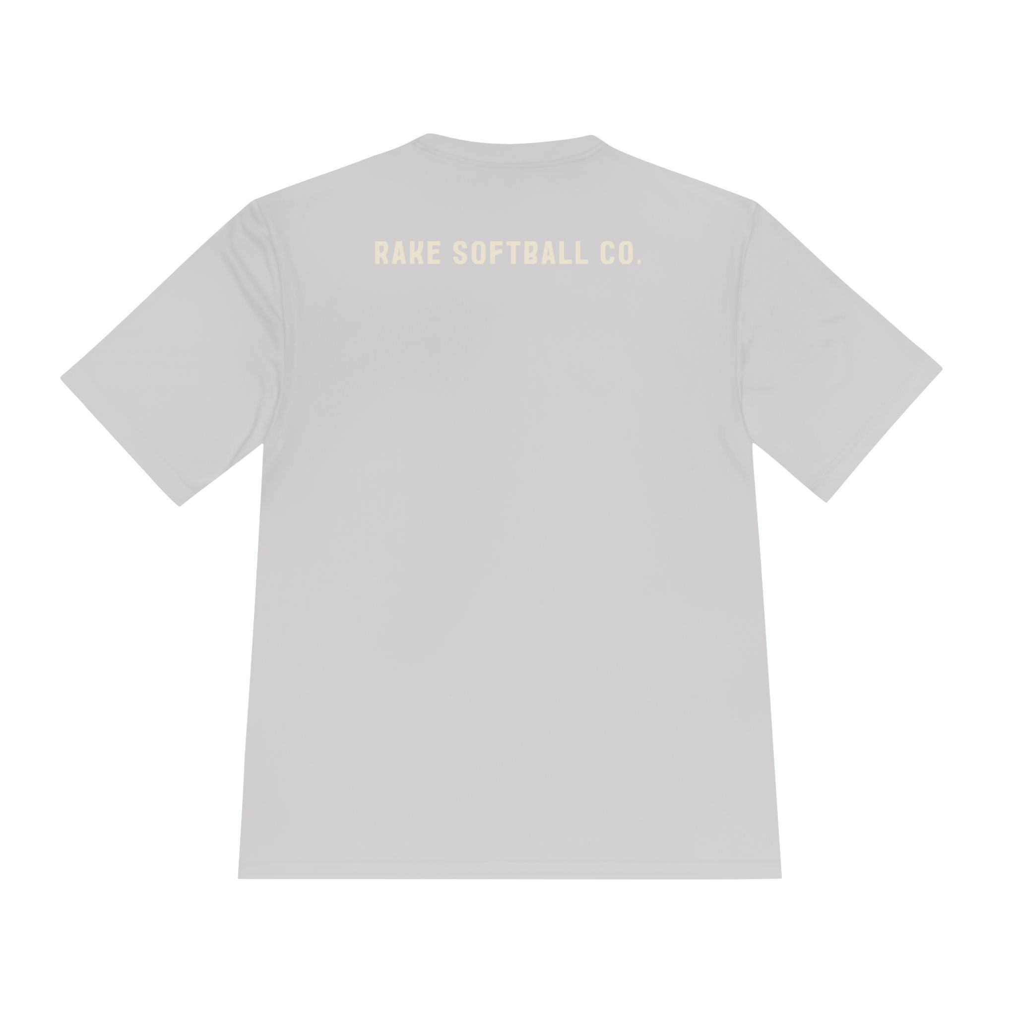 Built To Rake Softball Dry Fit Tee - Rake Baseball Company - RAKE BASEBALL | BASEBALL T-SHIRT | BASEBALL CLOTHING | GOOD VIBES ONLY