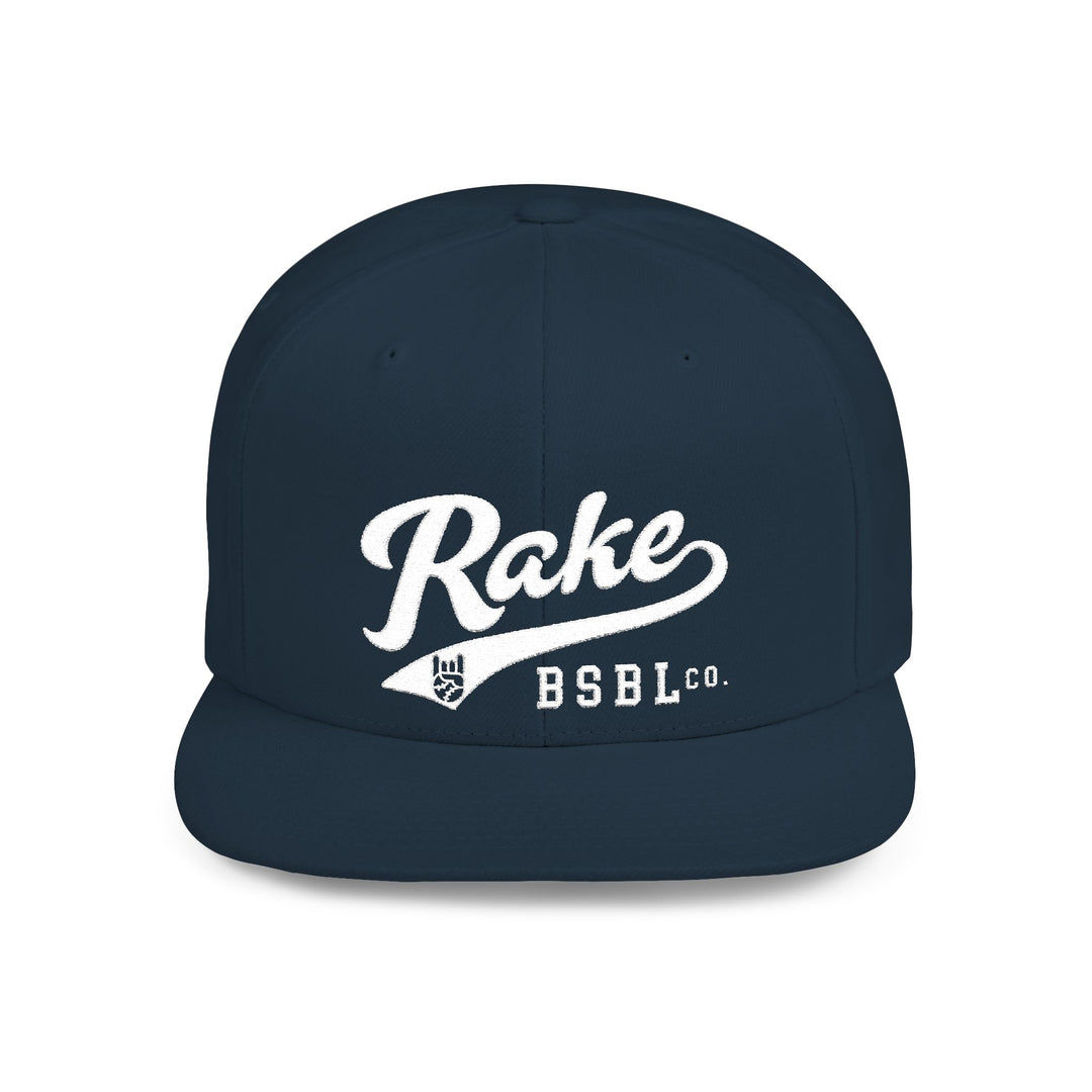 Rake Script Snapback Hat