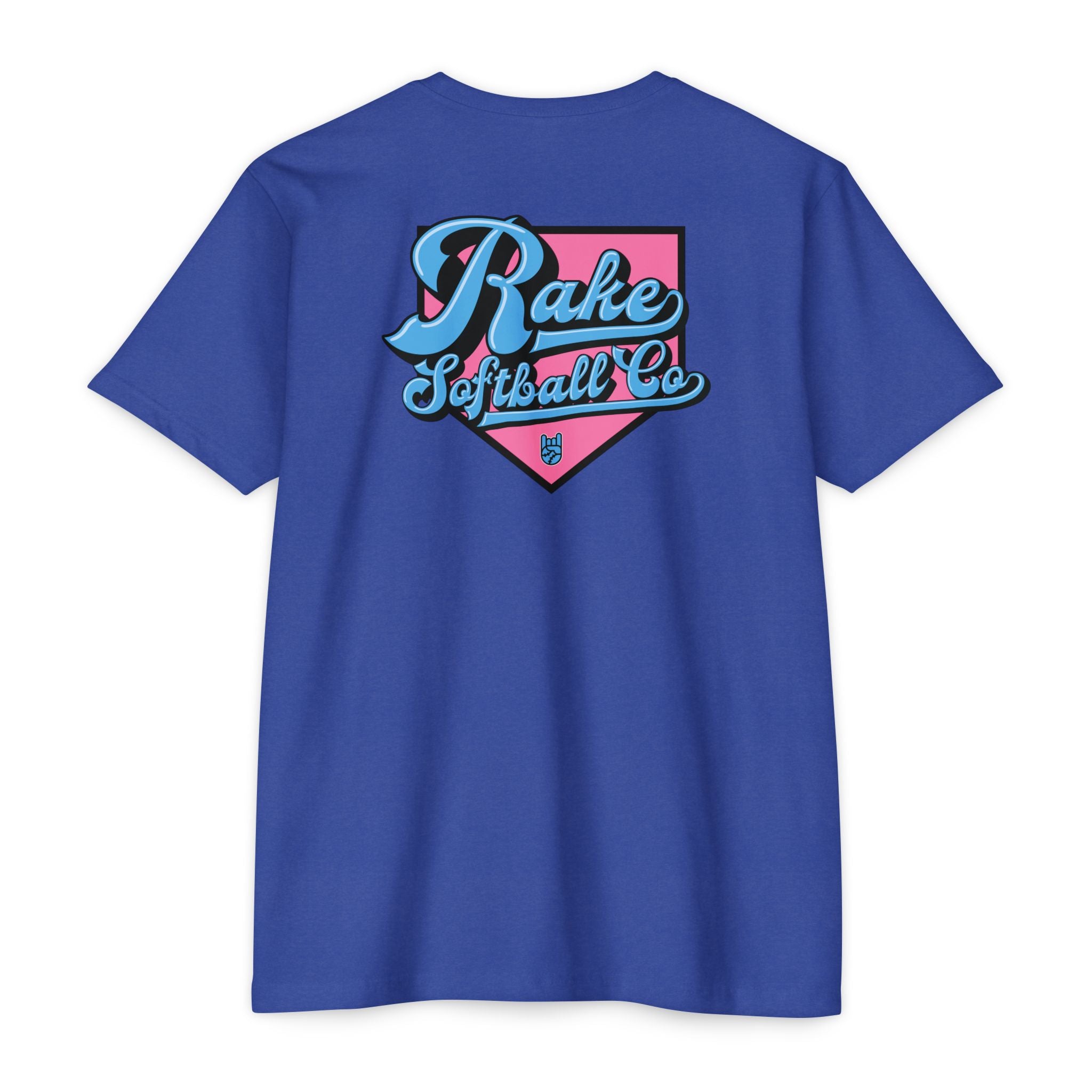 Rake Softball Co. Tee - Rake Baseball Company - RAKE BASEBALL | BASEBALL T-SHIRT | BASEBALL CLOTHING | GOOD VIBES ONLY