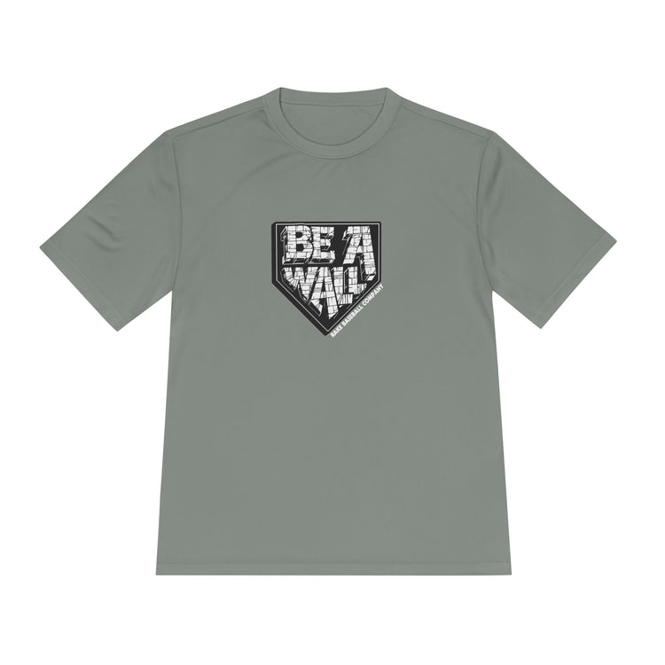 Be A Wall Catchers Dry Fit Tee - Rake Baseball Company - RAKE BASEBALL | BASEBALL T-SHIRT | BASEBALL CLOTHING | GOOD VIBES ONLY