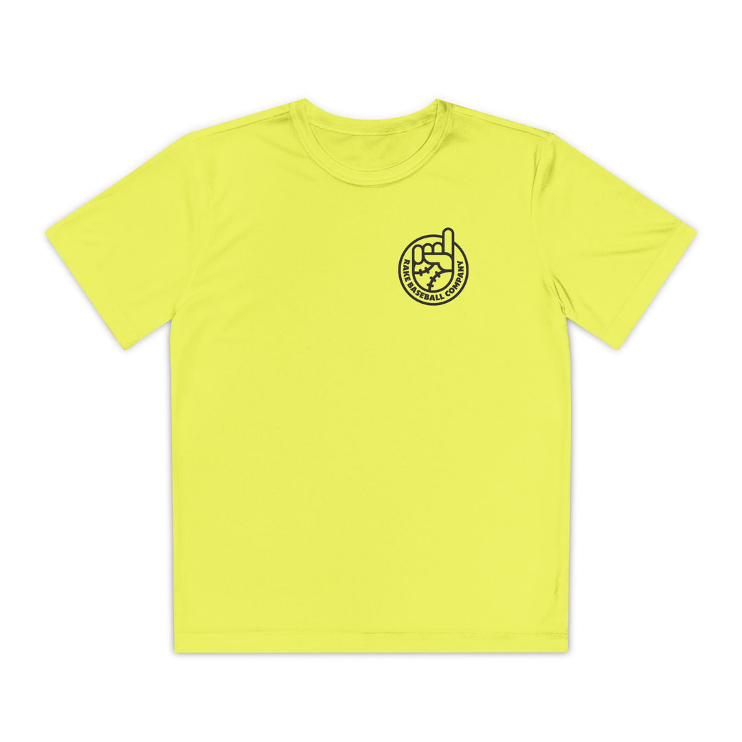 Kids One Day or Day One Dry Fit Tee - Rake Baseball Company - RAKE BASEBALL | BASEBALL T-SHIRT | BASEBALL CLOTHING | GOOD VIBES ONLY