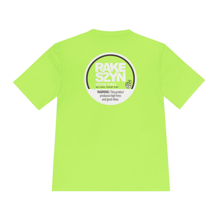 Rake SZYN Dry Fit Tee - Rake Baseball Company - RAKE BASEBALL | BASEBALL T-SHIRT | BASEBALL CLOTHING | GOOD VIBES ONLY
