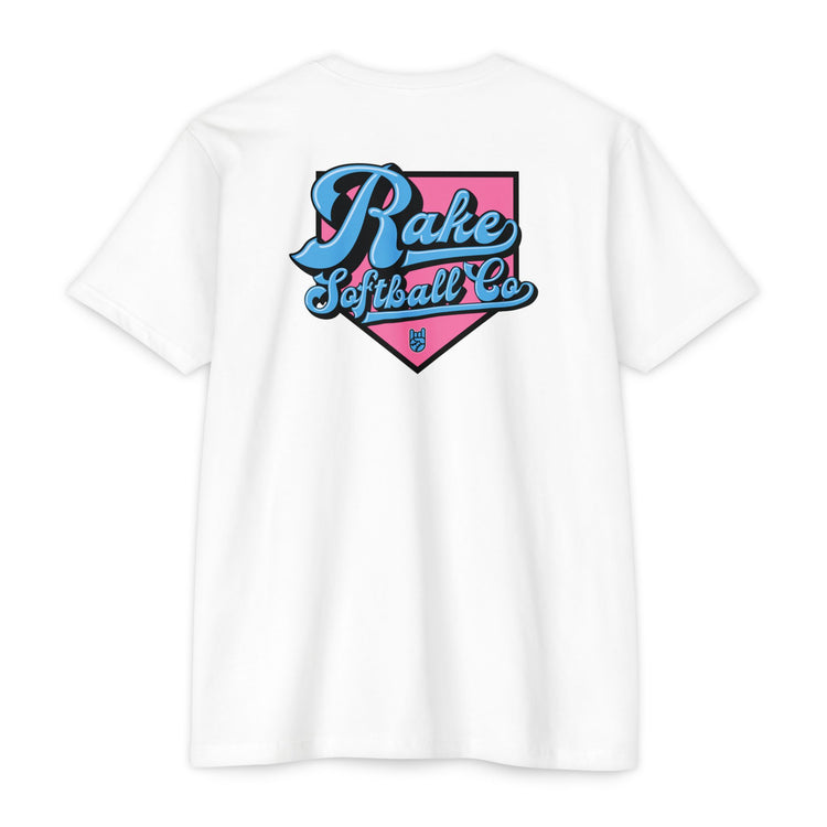 Rake Softball Co. Tee - Rake Baseball Company - RAKE BASEBALL | BASEBALL T-SHIRT | BASEBALL CLOTHING | GOOD VIBES ONLY