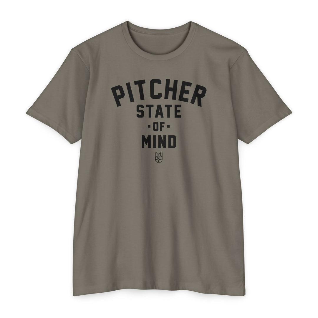 Pitcher State of Mind Tee - Rake Baseball Company - RAKE BASEBALL | BASEBALL T-SHIRT | BASEBALL CLOTHING | GOOD VIBES ONLY