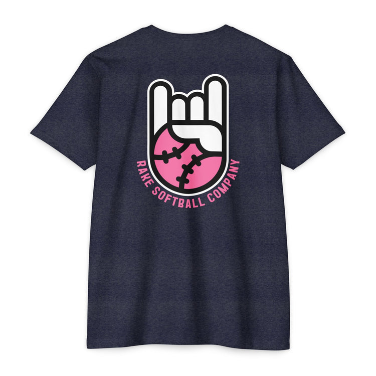 Rake Softball Company Tee - Rake Baseball Company - RAKE BASEBALL | BASEBALL T-SHIRT | BASEBALL CLOTHING | GOOD VIBES ONLY