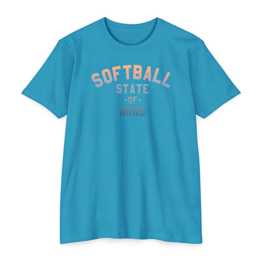 Softball State Of Mind Tee - Rake Baseball Company - RAKE BASEBALL | BASEBALL T-SHIRT | BASEBALL CLOTHING | GOOD VIBES ONLY