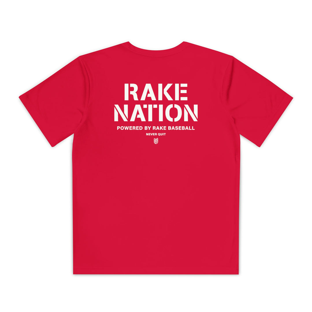 Kids Rake Nation Dry Fit Tee