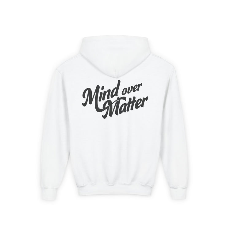 Kids Mind Over Matter Hoodie - Rake Baseball Company - RAKE BASEBALL | BASEBALL T-SHIRT | BASEBALL CLOTHING | GOOD VIBES ONLY