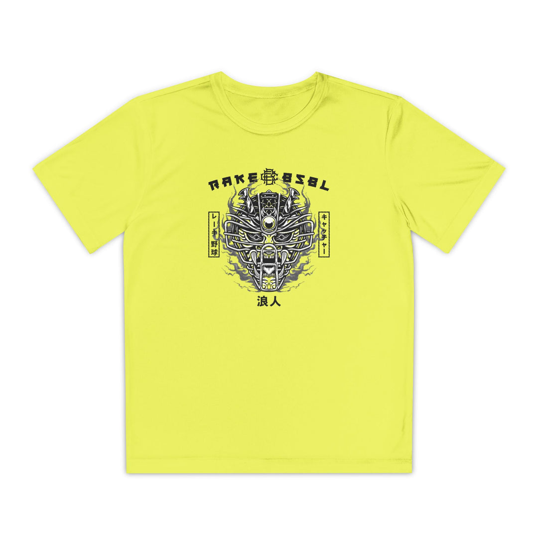 Kids Ronin Catchers Dry Fit Tee - Rake Baseball Company - RAKE BASEBALL | BASEBALL T-SHIRT | BASEBALL CLOTHING | GOOD VIBES ONLY