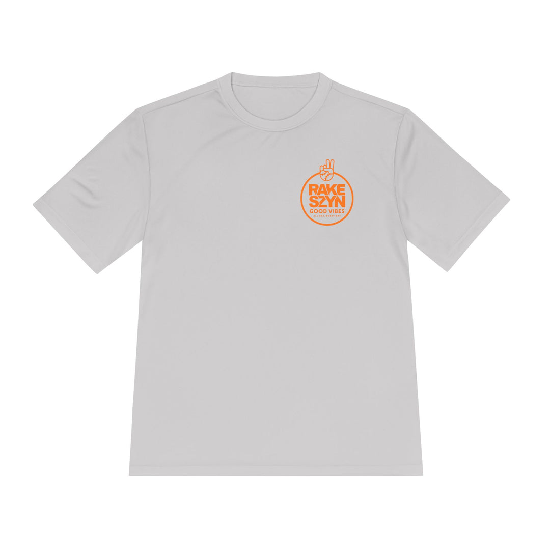 Rake SZYN Dry Fit Tee - Rake Baseball Company - RAKE BASEBALL | BASEBALL T-SHIRT | BASEBALL CLOTHING | GOOD VIBES ONLY
