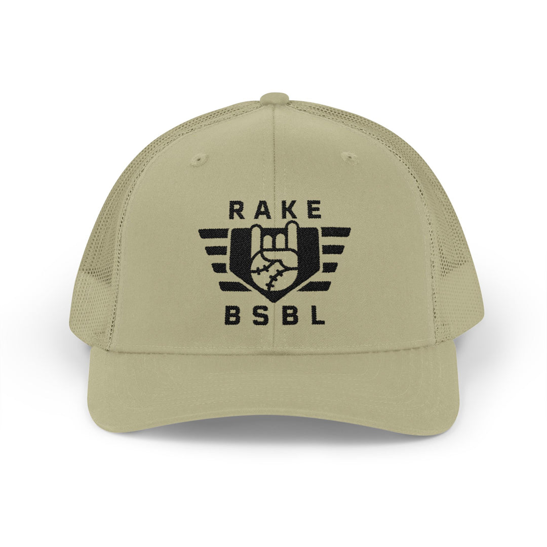 Rake Flag Snapback Trucker Cap