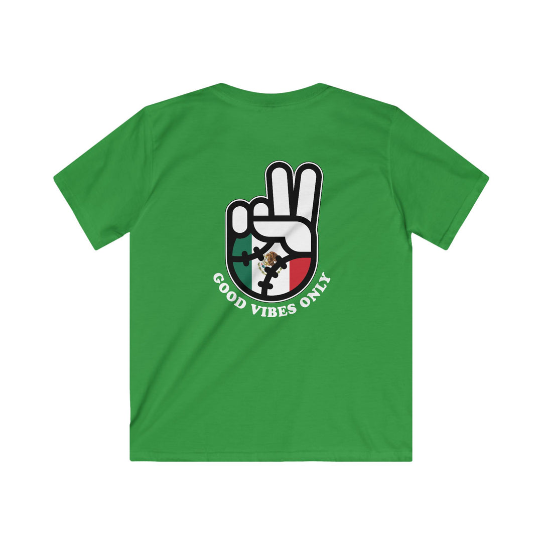 Kids Mexico Inspired WBC Edition Tee - Rake Baseball Company - RAKE BASEBALL | BASEBALL T-SHIRT | BASEBALL CLOTHING | GOOD VIBES ONLY