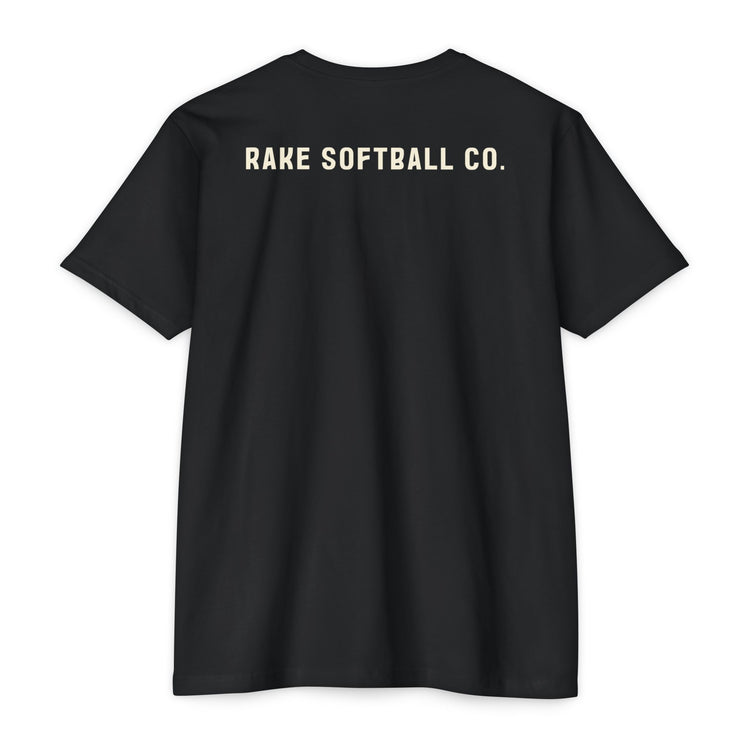 Built to Rake Softball Tee - Rake Baseball Company - RAKE BASEBALL | BASEBALL T-SHIRT | BASEBALL CLOTHING | GOOD VIBES ONLY