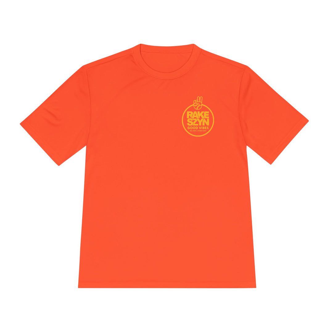 Rake SZYN Dry Fit Tee - Rake Baseball Company - RAKE BASEBALL | BASEBALL T-SHIRT | BASEBALL CLOTHING | GOOD VIBES ONLY