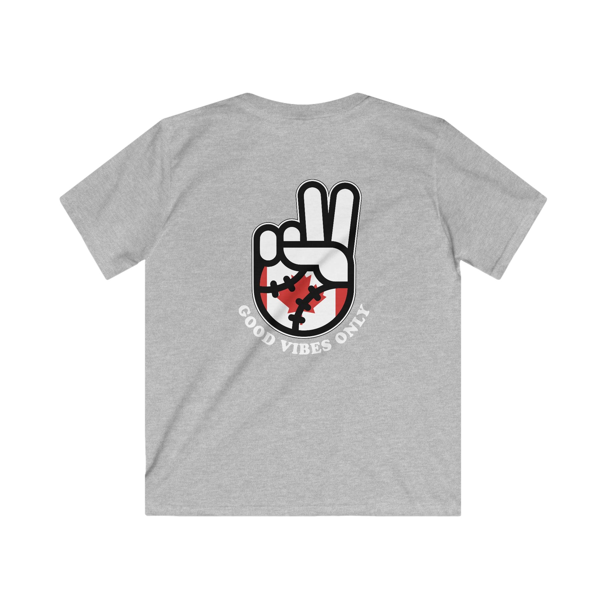 Kids Canada Inspired WBC Edition Tee - Rake Baseball Company - RAKE BASEBALL | BASEBALL T-SHIRT | BASEBALL CLOTHING | GOOD VIBES ONLY