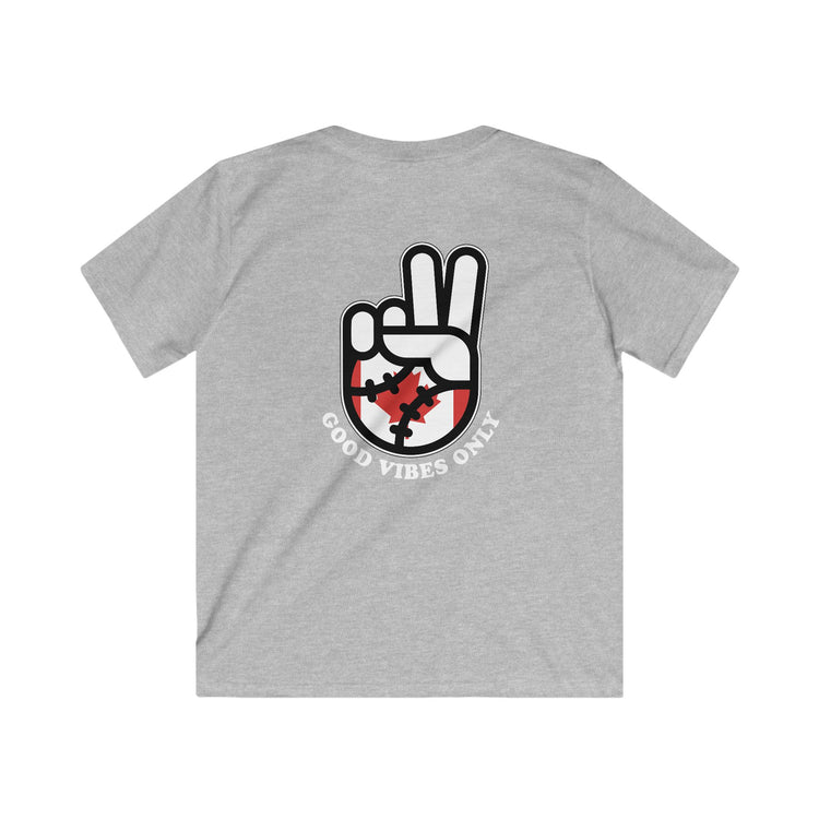 Kids Canada Inspired WBC Edition Tee - Rake Baseball Company - RAKE BASEBALL | BASEBALL T-SHIRT | BASEBALL CLOTHING | GOOD VIBES ONLY
