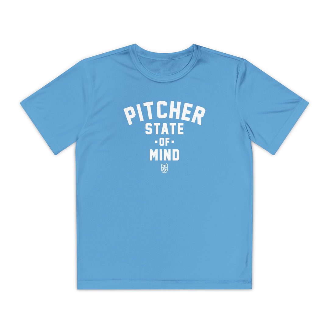 Kids Pitcher State Of Mind Dry Fit Tee