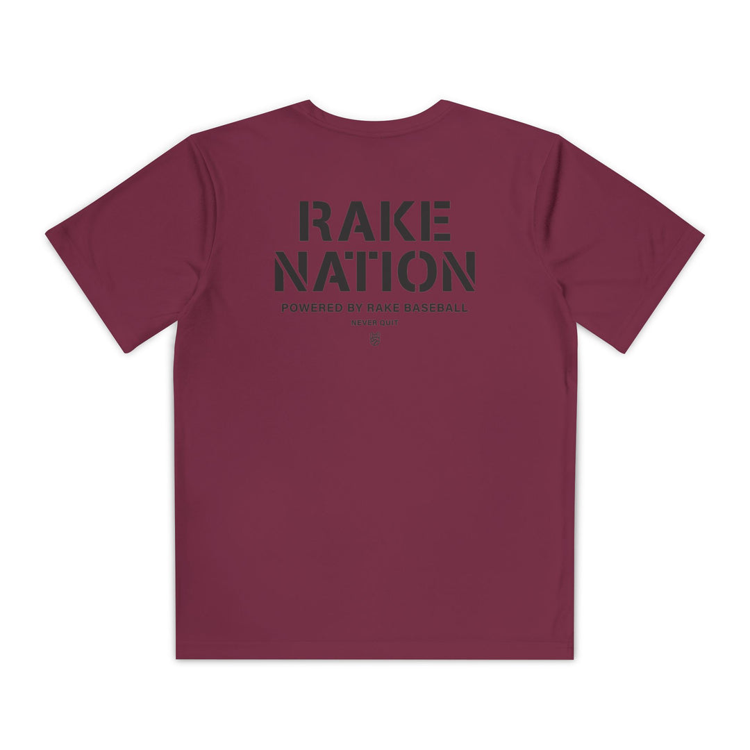 Kids Rake Nation Dry Fit Tee