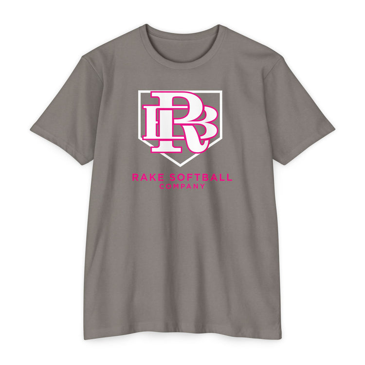 RB Homeplate Softball Tee - Rake Baseball Company - RAKE BASEBALL | BASEBALL T-SHIRT | BASEBALL CLOTHING | GOOD VIBES ONLY