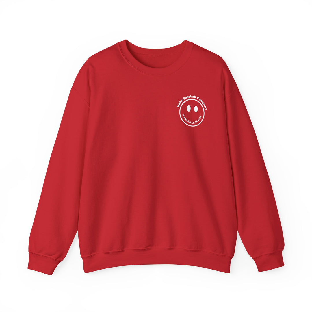 Baseball Is Fun Crewneck Sweatshirt