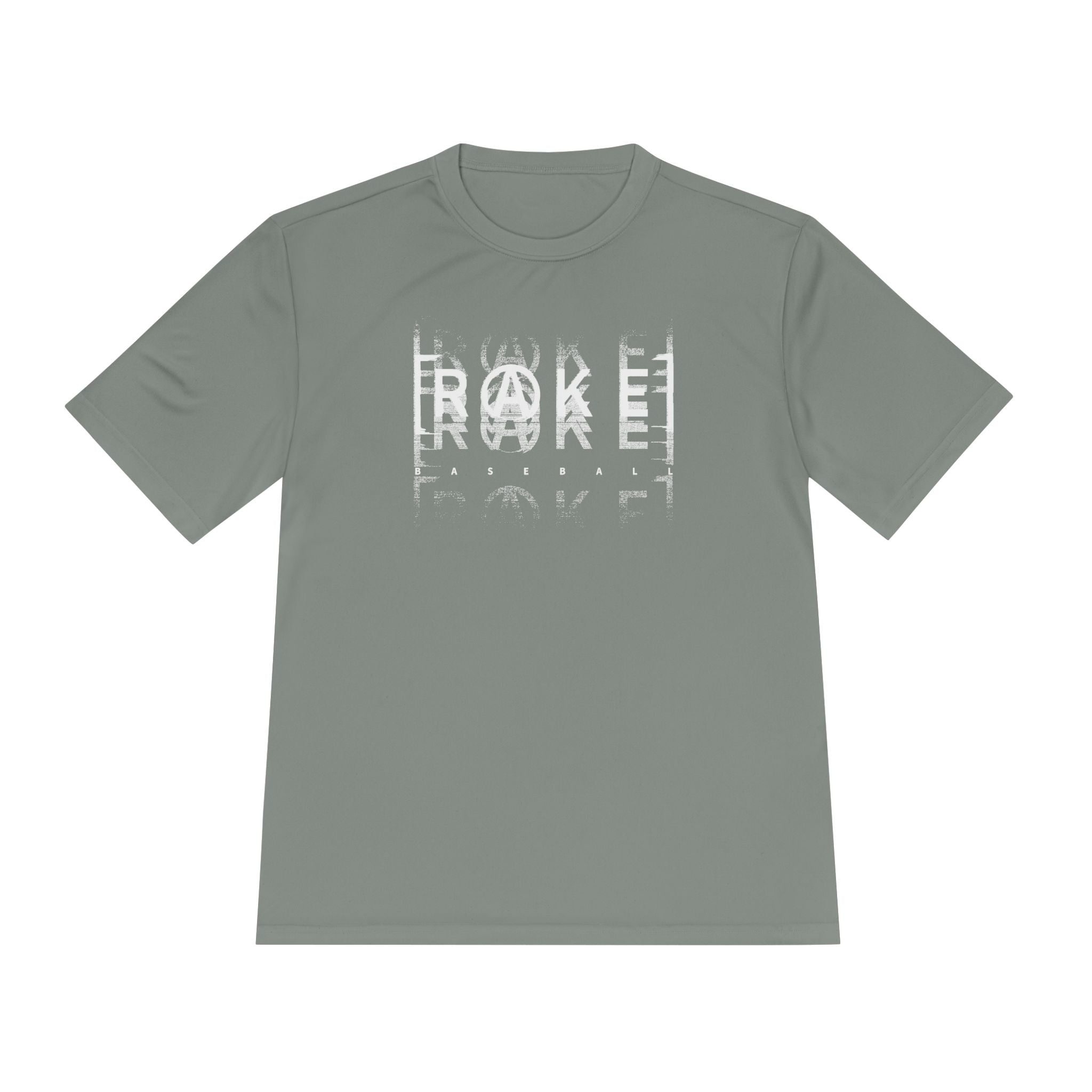 Rake A Graphic Dry Fit Tee - Rake Baseball Company - RAKE BASEBALL | BASEBALL T-SHIRT | BASEBALL CLOTHING | GOOD VIBES ONLY