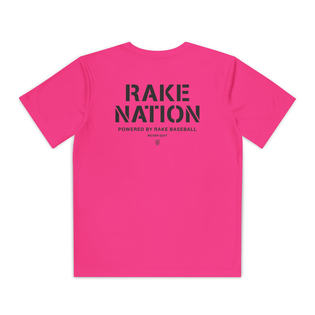 Kids Rake Nation Dry Fit Tee